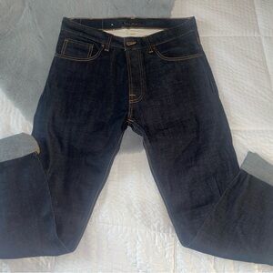 Limited edition Nudie Jeans Men’s size 32 fearless Freddie dry yoke embo